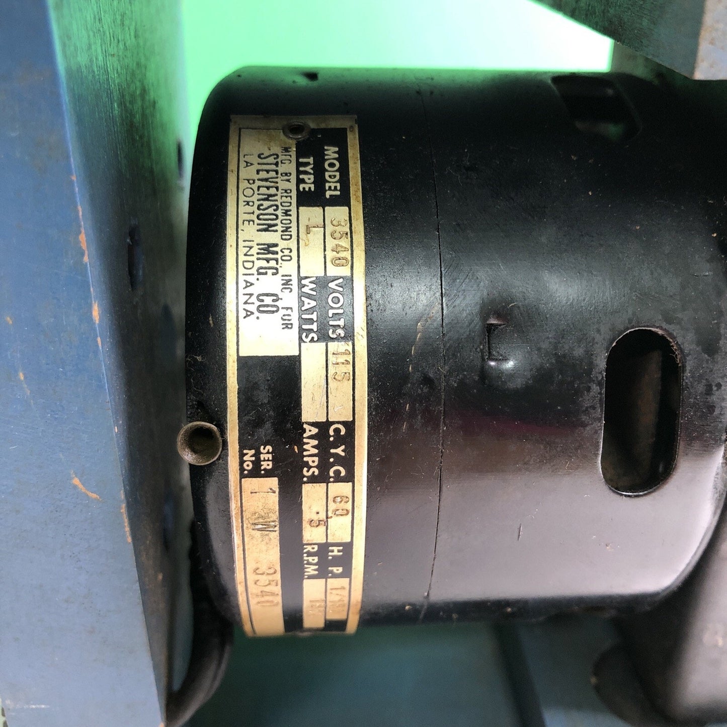 Vintage KRAFT FOODS Motor Driven Gadget Wood Casing Electric Mystery