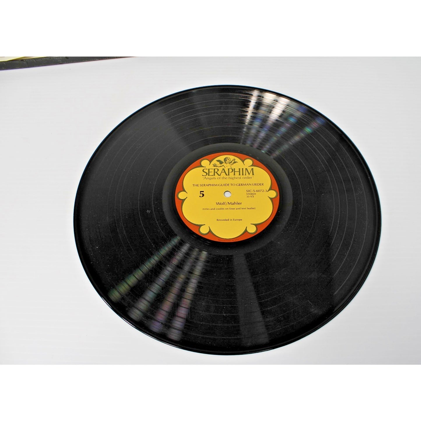 The Seraphim Guide To German Lieder 3 LP Vinyl Box Set SIC-6072, 1971- EX!