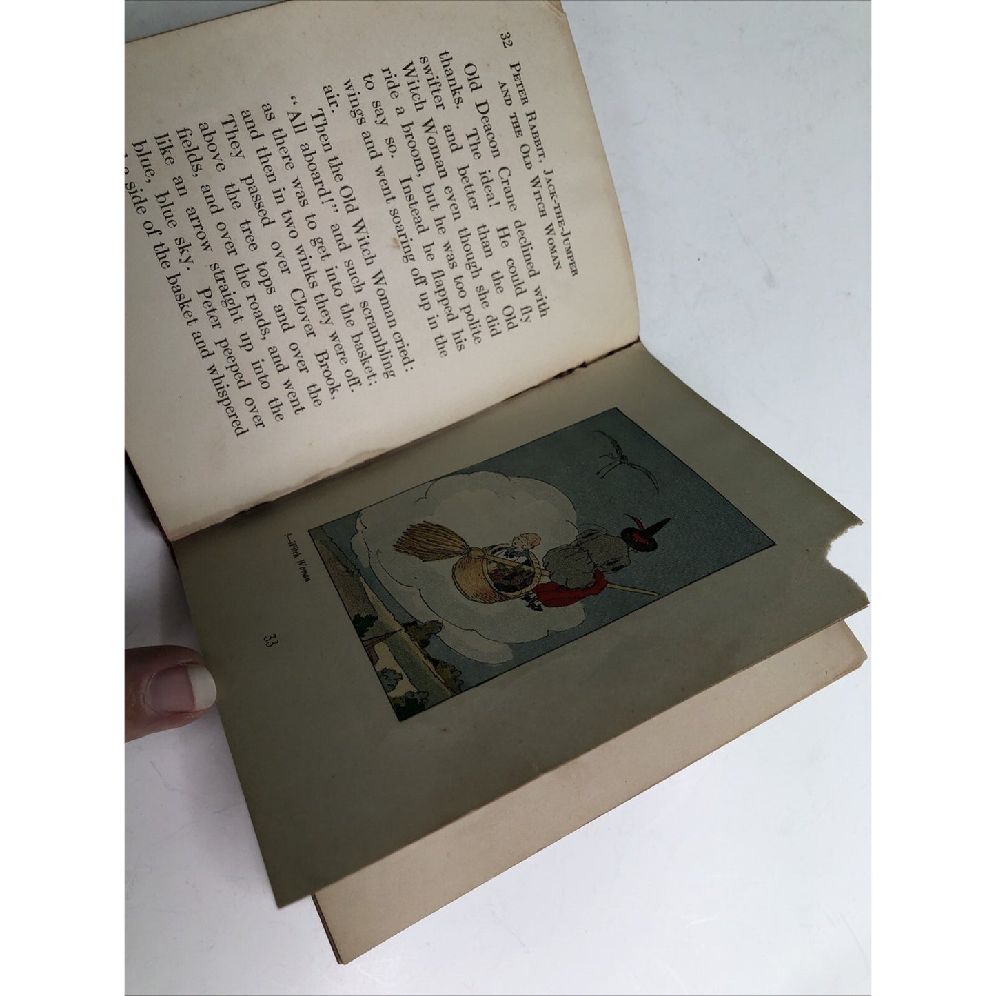PETER RABBIT Jack The Jumper & The Old Witch Woman 1923 Linda Stevens Almond