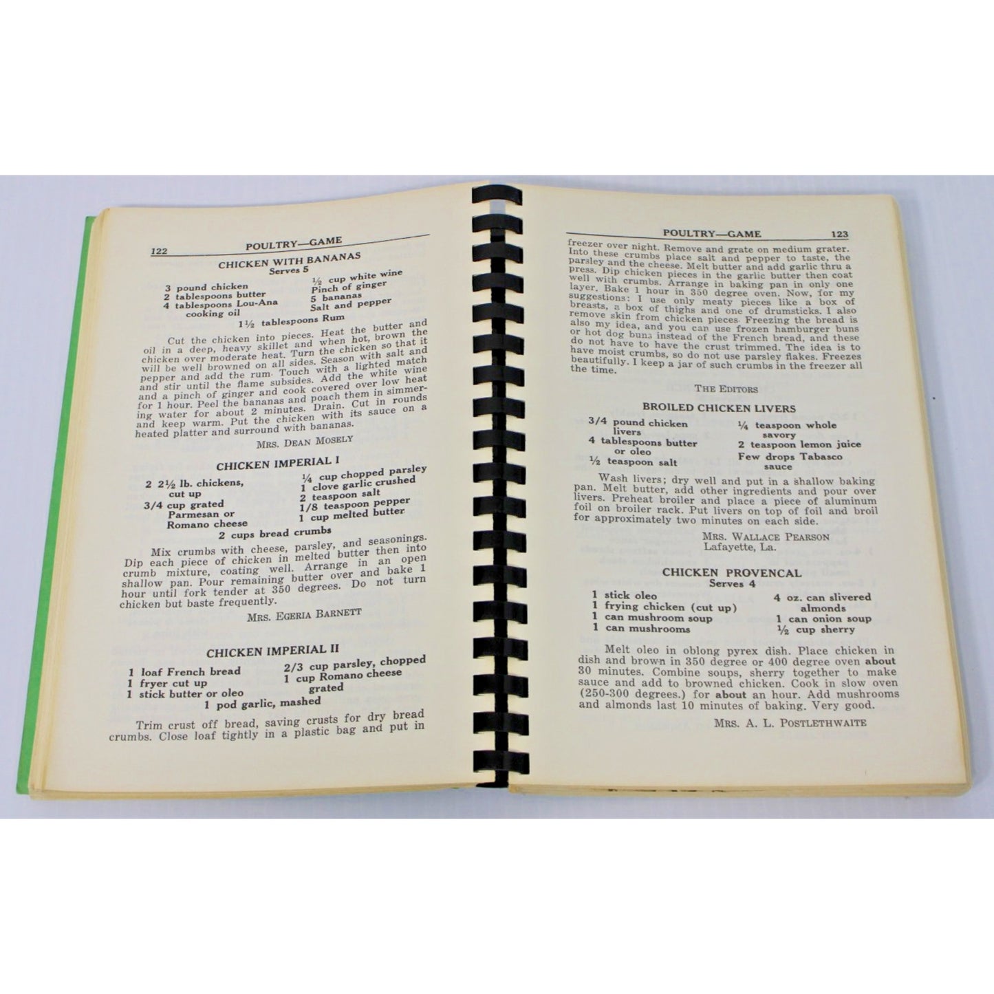 C'EST SI BON! Heritage Recipes Cookbook Baton Rouge Louisiana 3rd Printing 1972