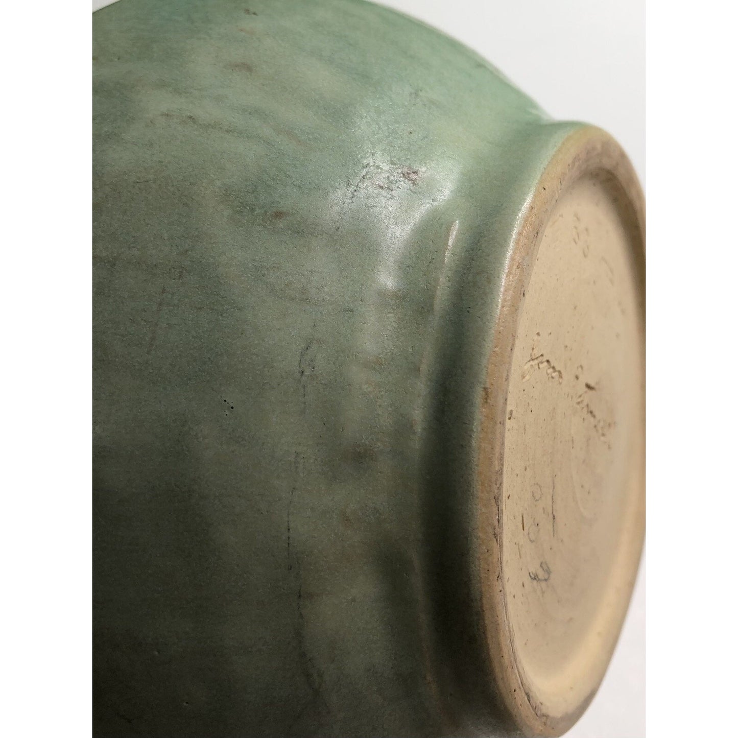 Vintage JIM POTMESIL ART STUDIO POTTERY VASE Baldwin County AL Alabama SIGNED