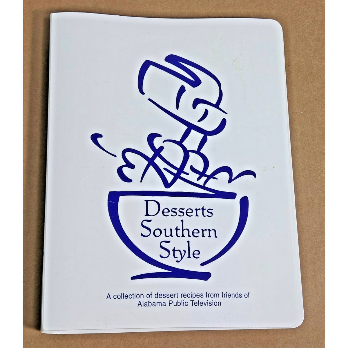 Vintage 1996 Desserts Southern Style Binder Cookbook Alabama Public Television