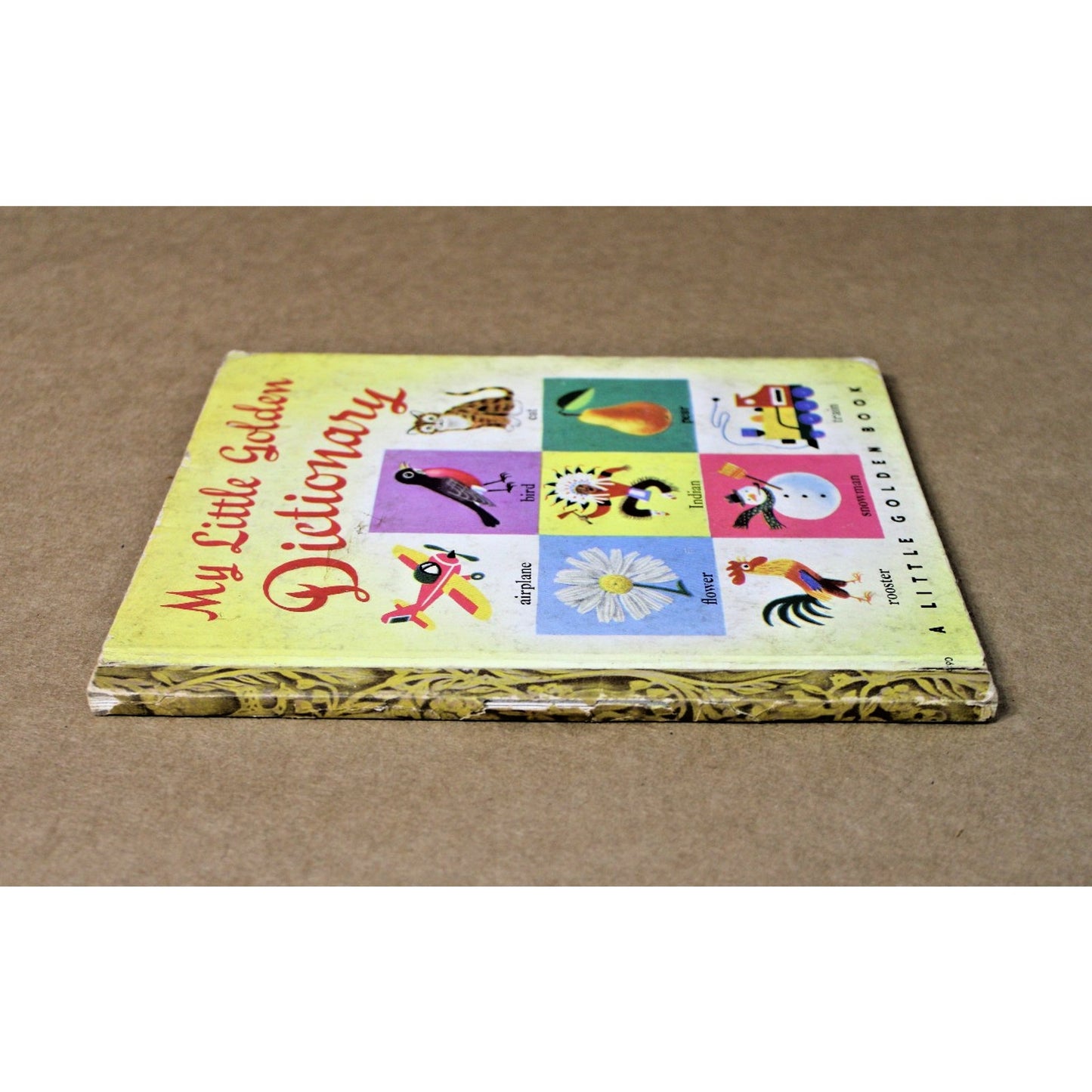 VTG 1949 MY Little Golden Dictionary Children's Book, Richard Scarry 1st Ed. VG