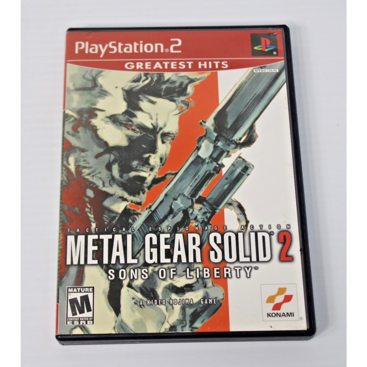 Metal Gear Solid 2: Sons of Liberty- PlayStation 2 PS2 Complete In Box CIB