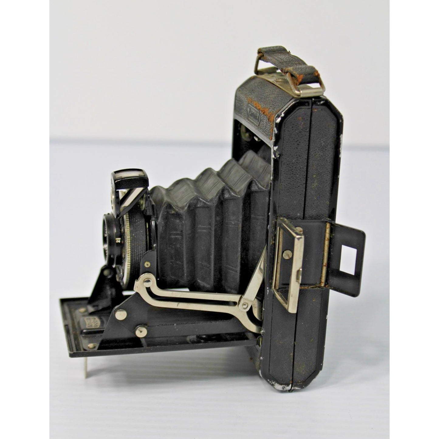 Vintage 1930s Zeiss Ikon 520/14 German Folding Bellows Camera for 2x3in, 5x7.5cm