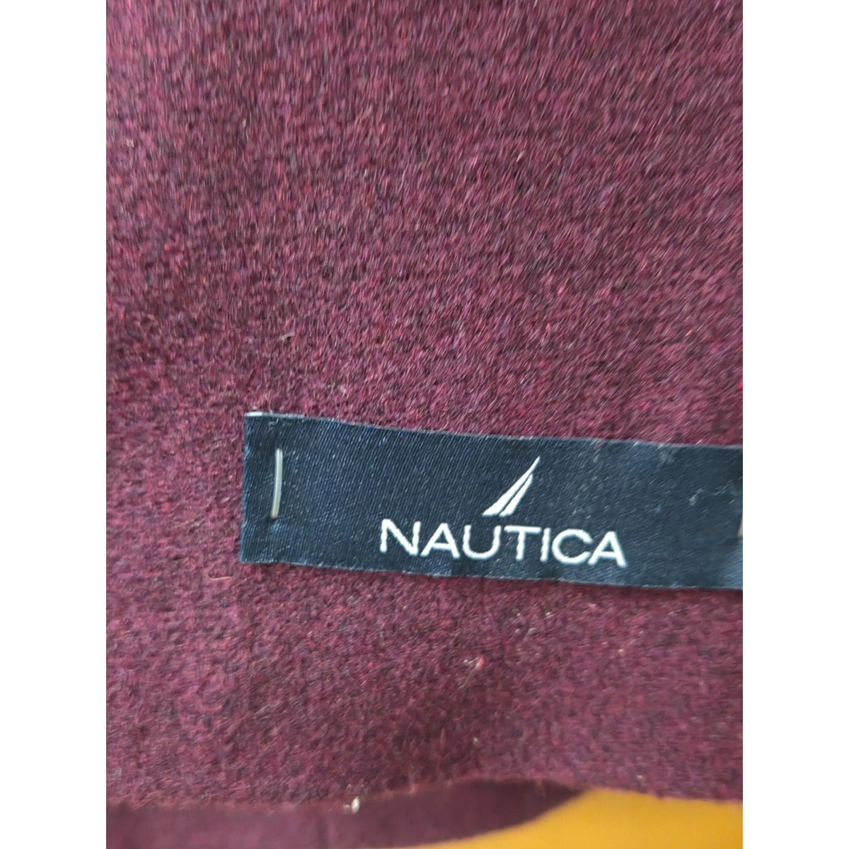 NWT Nautica Branford Sport Coat Blazer 48R Burgundy Purple Wool Blend Jacket