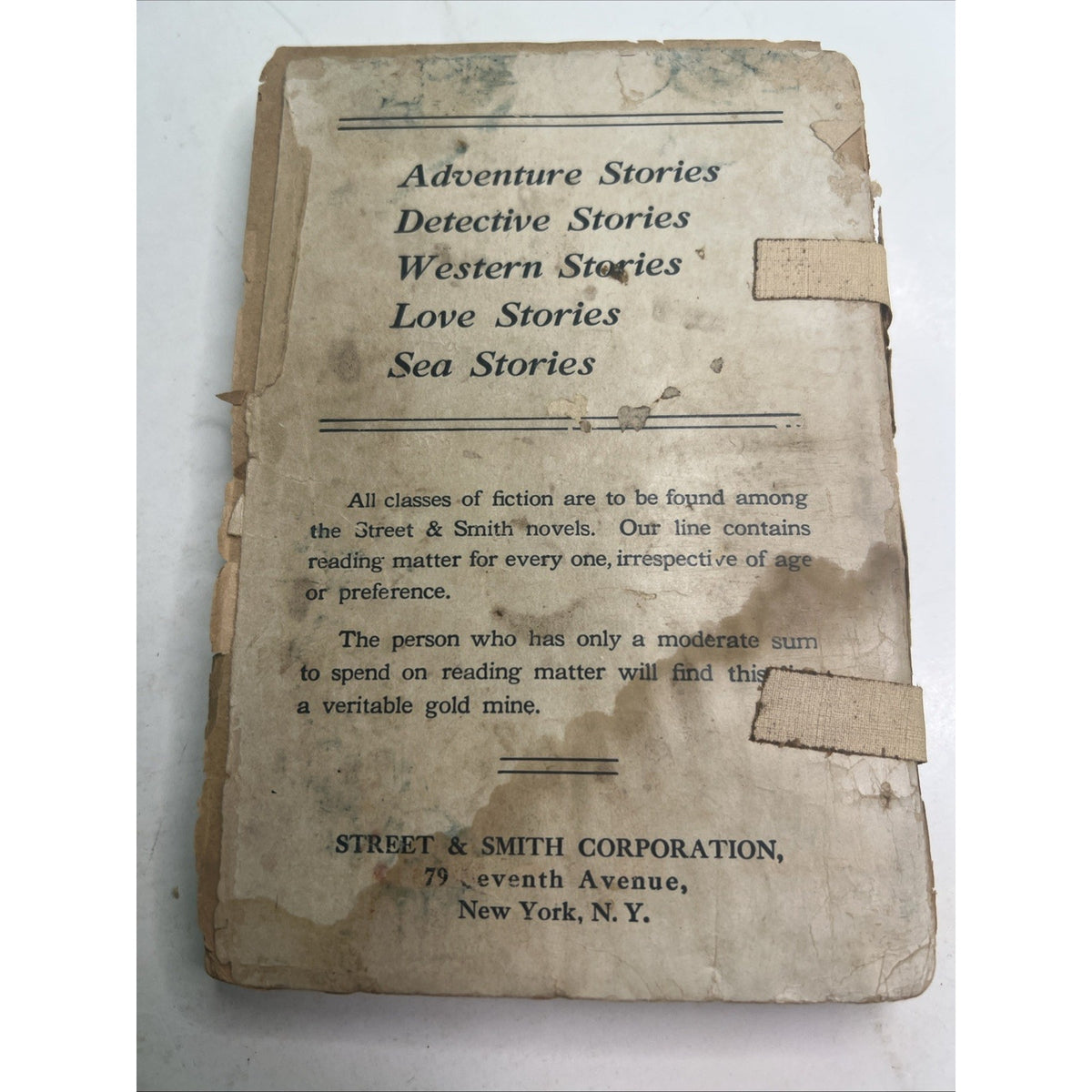 New Bertha Clay Library #58 1900's PB The Rival Heiresses Damaged But Complete