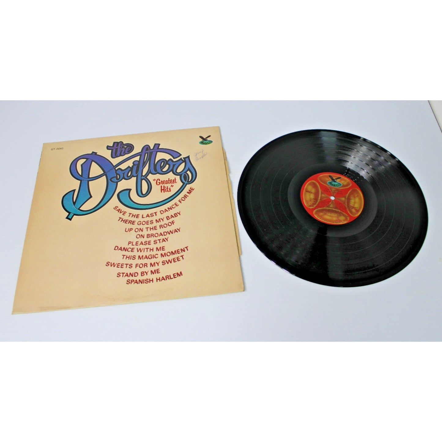 The Drifters- Greatest Hits, 1980 Gusto Records GT-0063 1950s Hits- Excellent EX