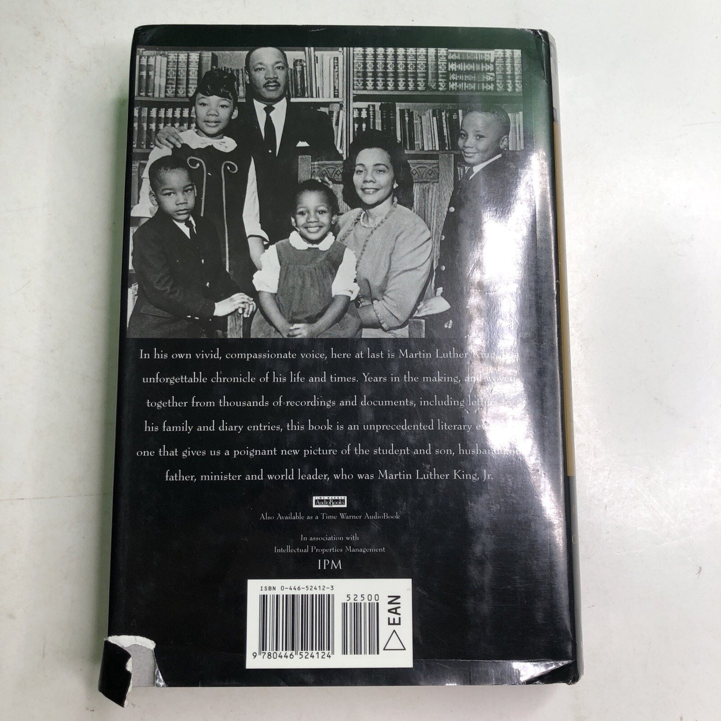 THE AUTOBIOGRAPHY OF MARTIN LUTHER KING, JR 1998 HC DJ CLAYBORNE CARSON