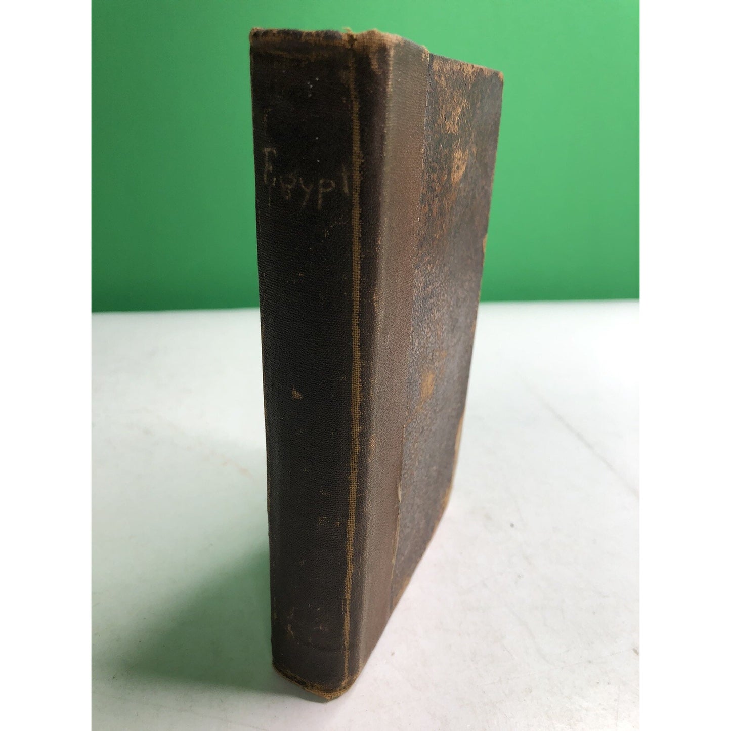 1854 View Of Ancient And Modern Egypt By Michael Russell HC Ex Library Warsaw