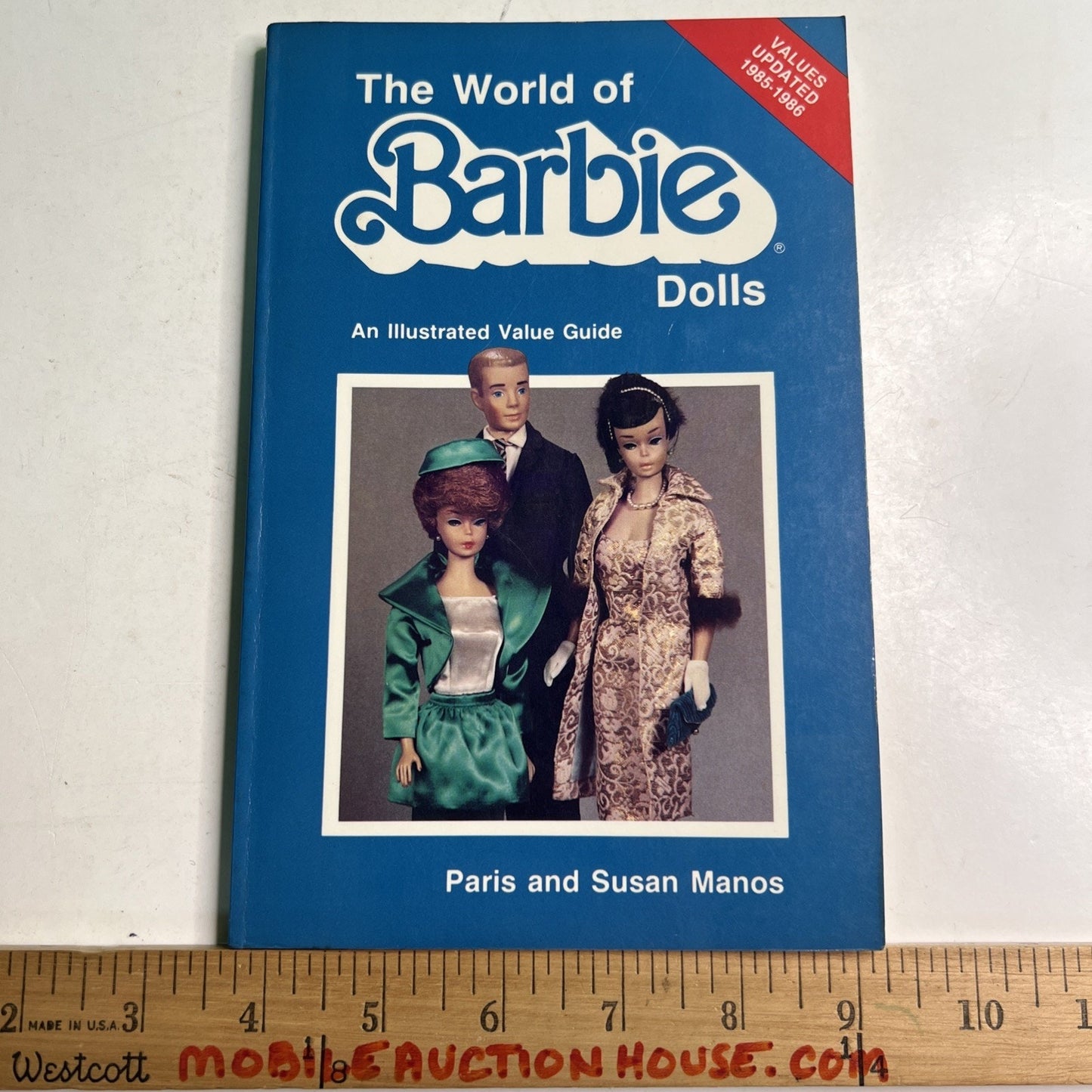 World Of Barbie Dolls Illustrated Value Guide 1985-1986 PB Paris & Susan Manos