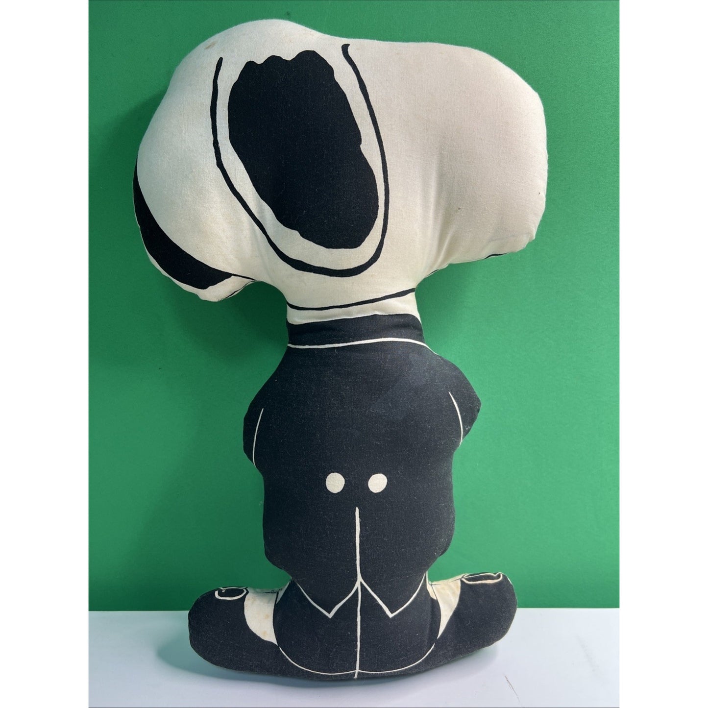 VTG 1958 SNOOPY by UFS Stuffed Figural Pillow 18”x11”x2” Charles Schulz Peanuts