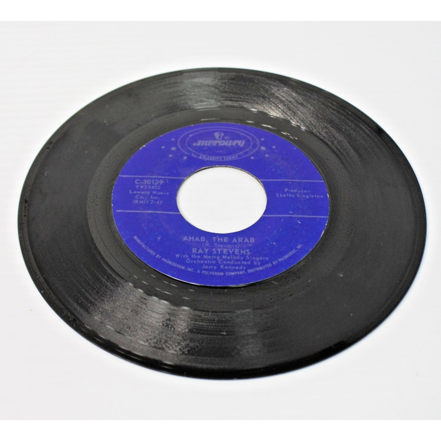 Ray Stevens- Two 7" 45 RPMs- Ahab the Arab, Misty, Sunshine, Hairy Ape