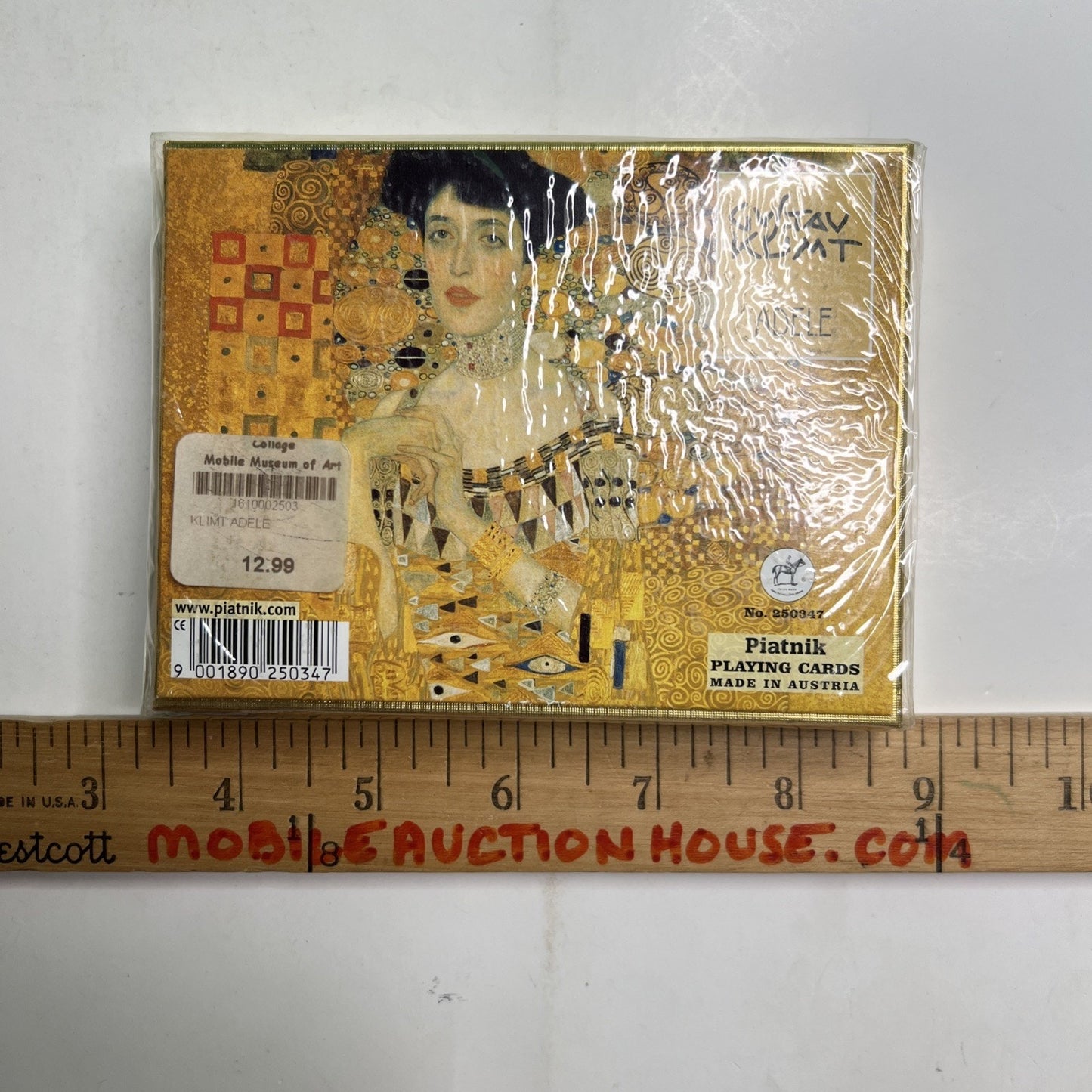 New Sealed Piatnik by Gustav Klimt Playing Cards Adele Paintings 1615 Austria