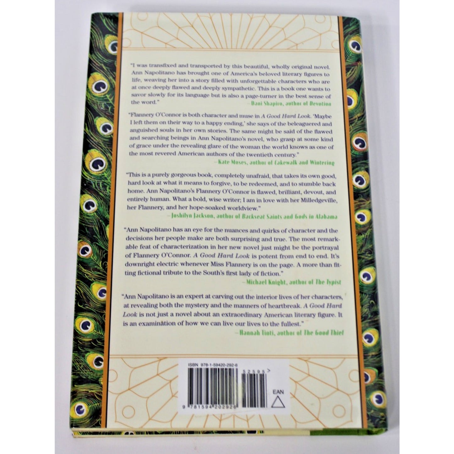 *Signed* Ann Napolitano- A Good Hard Look, 2011 HC/ DJ Fine Condition
