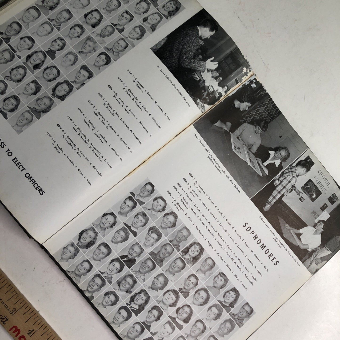 1958 GREYHOUND YEARBOOK Monessen Pennsylvania PA High School
