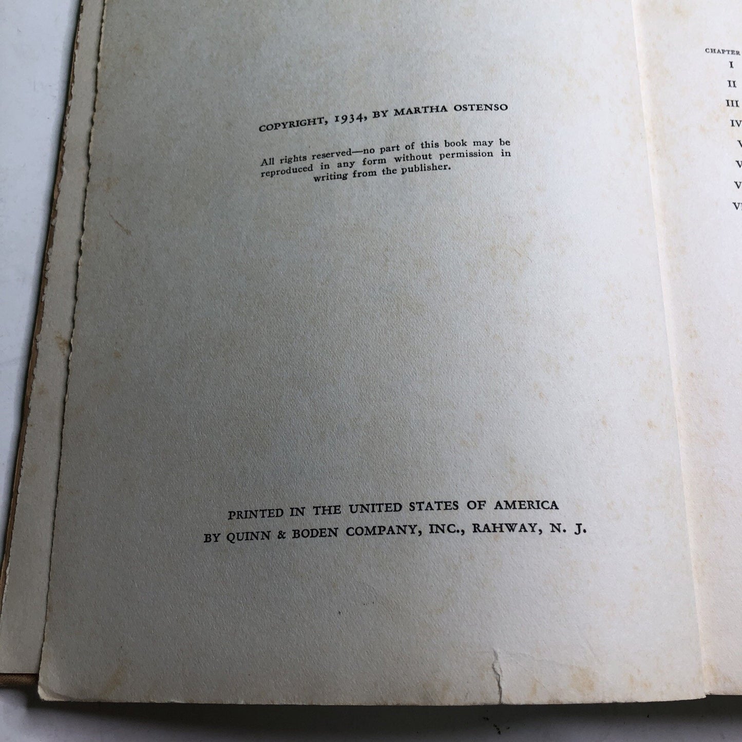 The White Reef by Martha Ostenso Hardcover Book 1934 US Edition