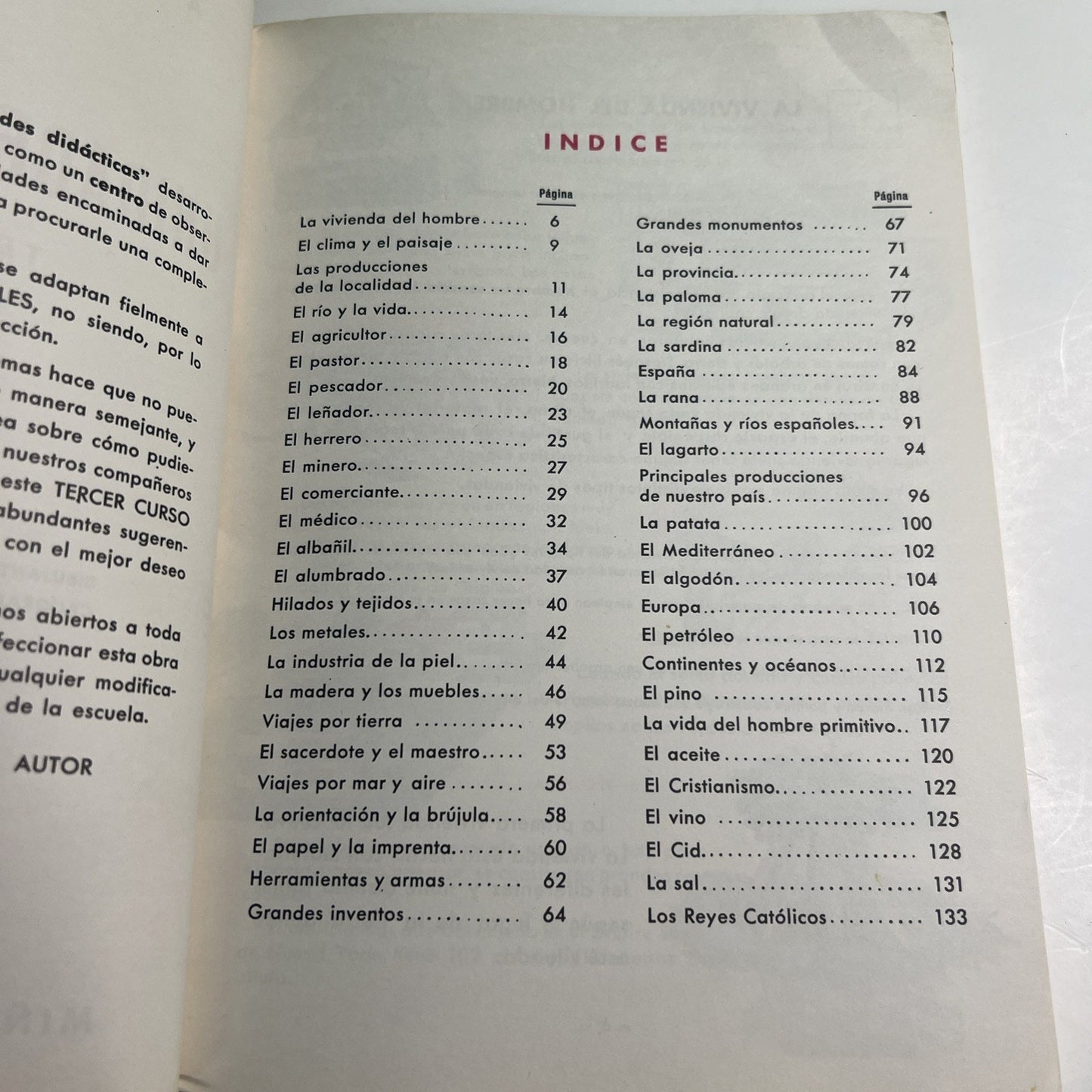 1974 Unidades Didacticas Tercer Curso Spanish Primer By Antonio Alvarez Perez PB