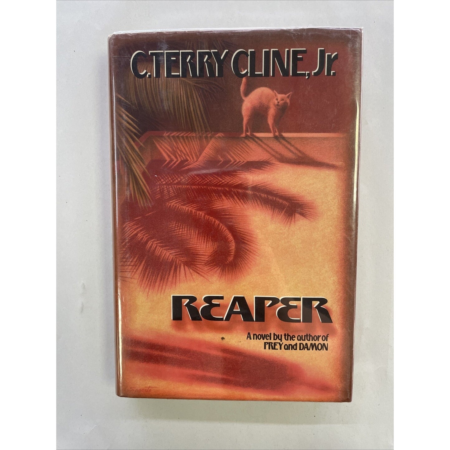 Reaper by C. Terry Cline Jr. (1989, Hardcover) - Signed By Author - 1st Edition