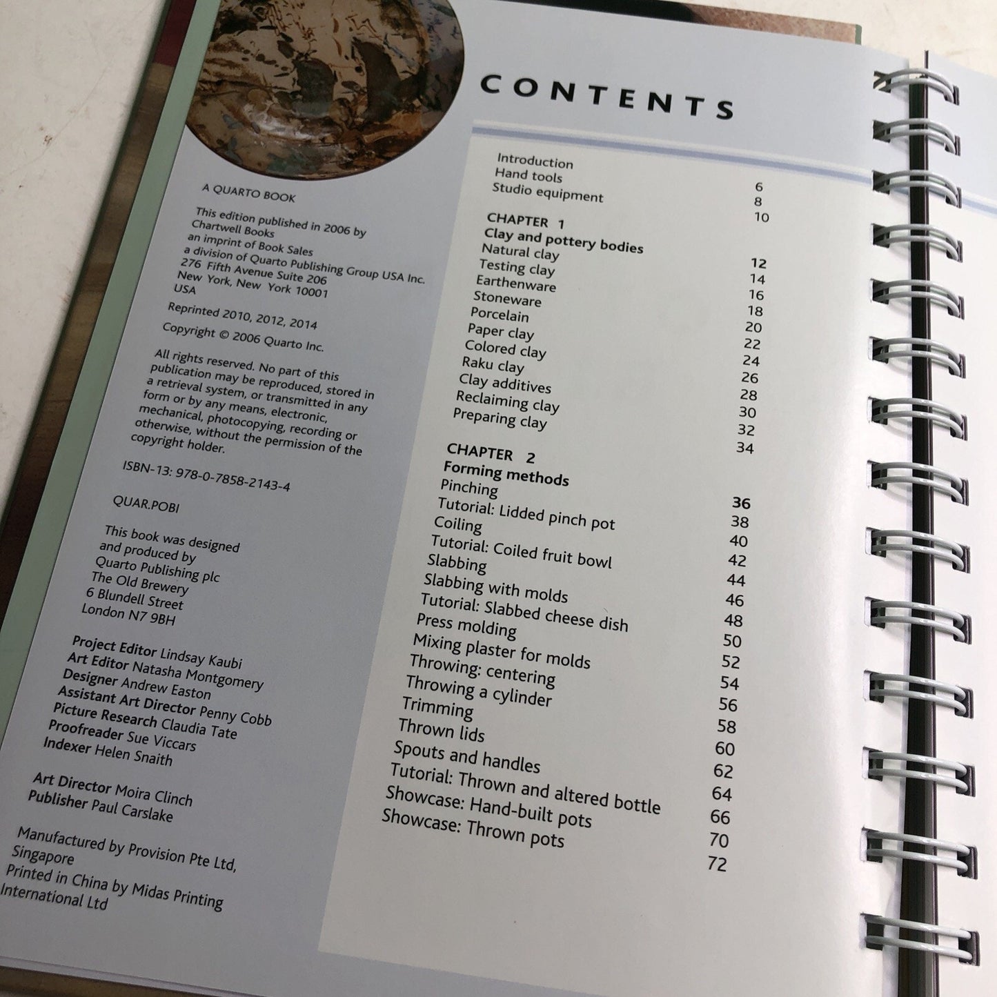 POTTER'S BIBLE: AN ESSENTIAL ILLUSTRATED REFERENCE By Marylin Scott 2006 2014