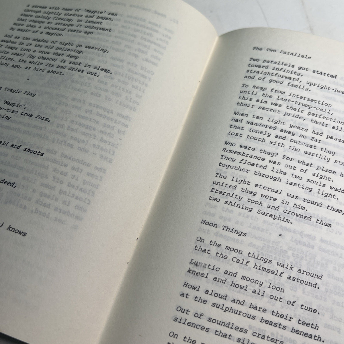Morgenstern Humoresques Translated by Virginia Brett Eurythmy by Rudolph Steiner