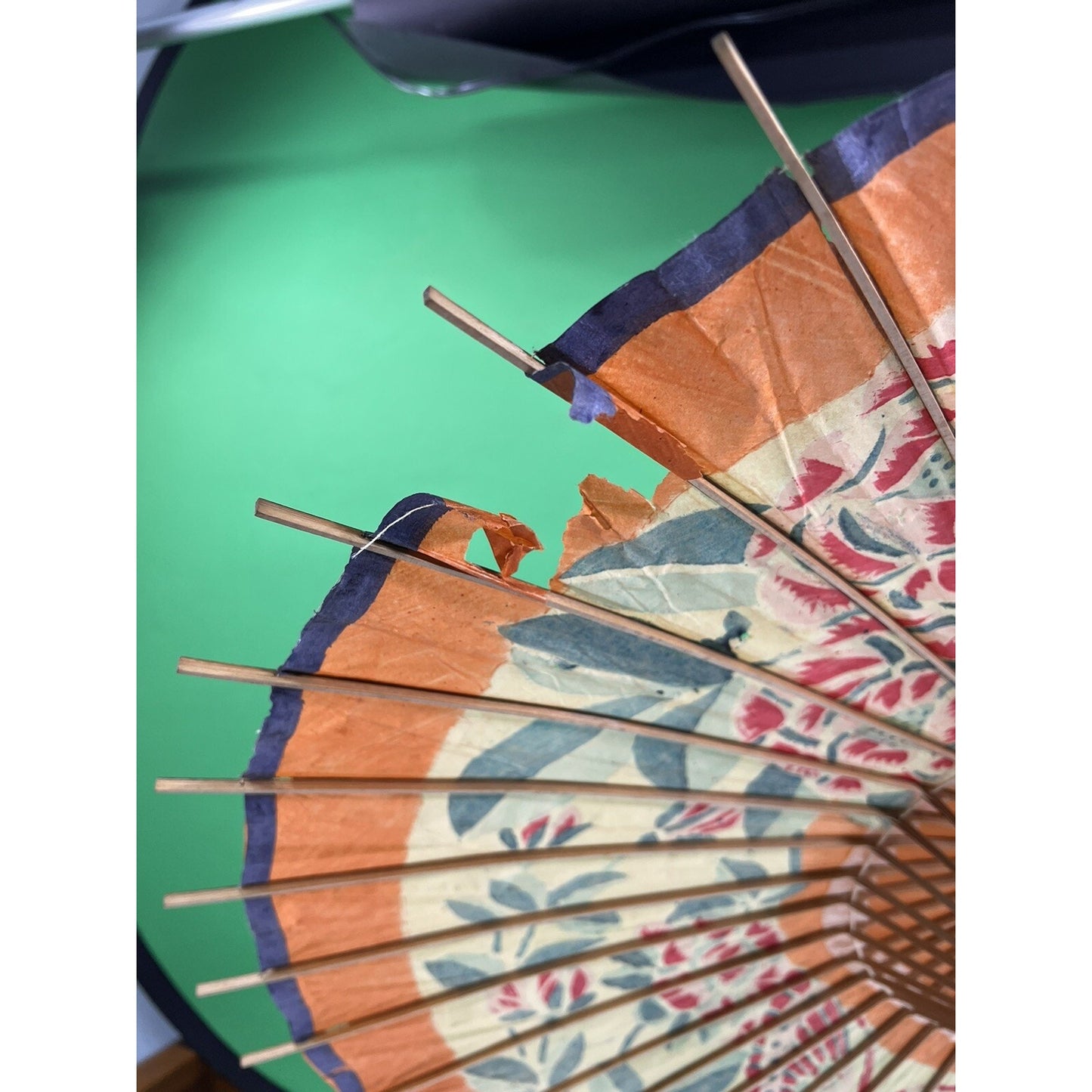 1939 New York worlds fair paper umbrella parasol
