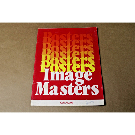 Vintage 1980s/ 90s Image Masters Posters Catalog Volume 2