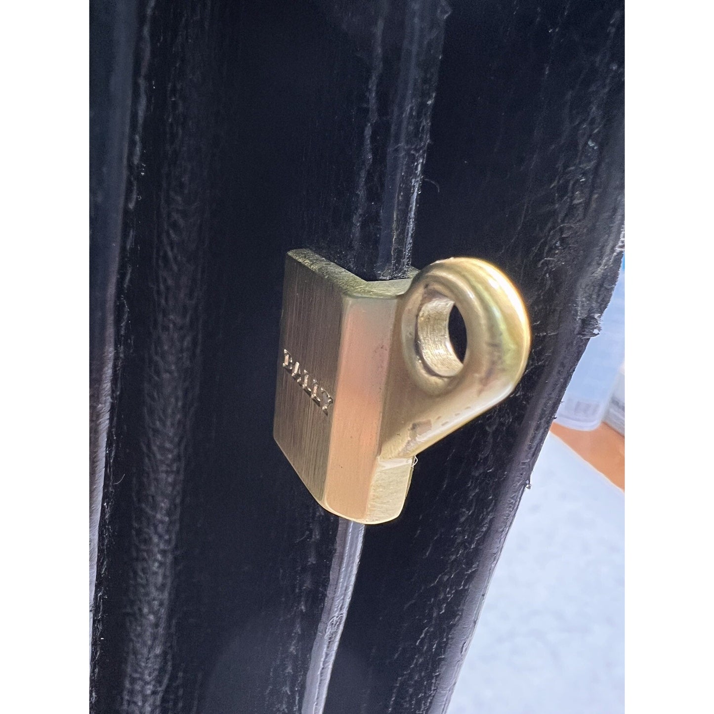Vintage Leather Bally Briefcase Attaché, Mint Condition Combination Lock