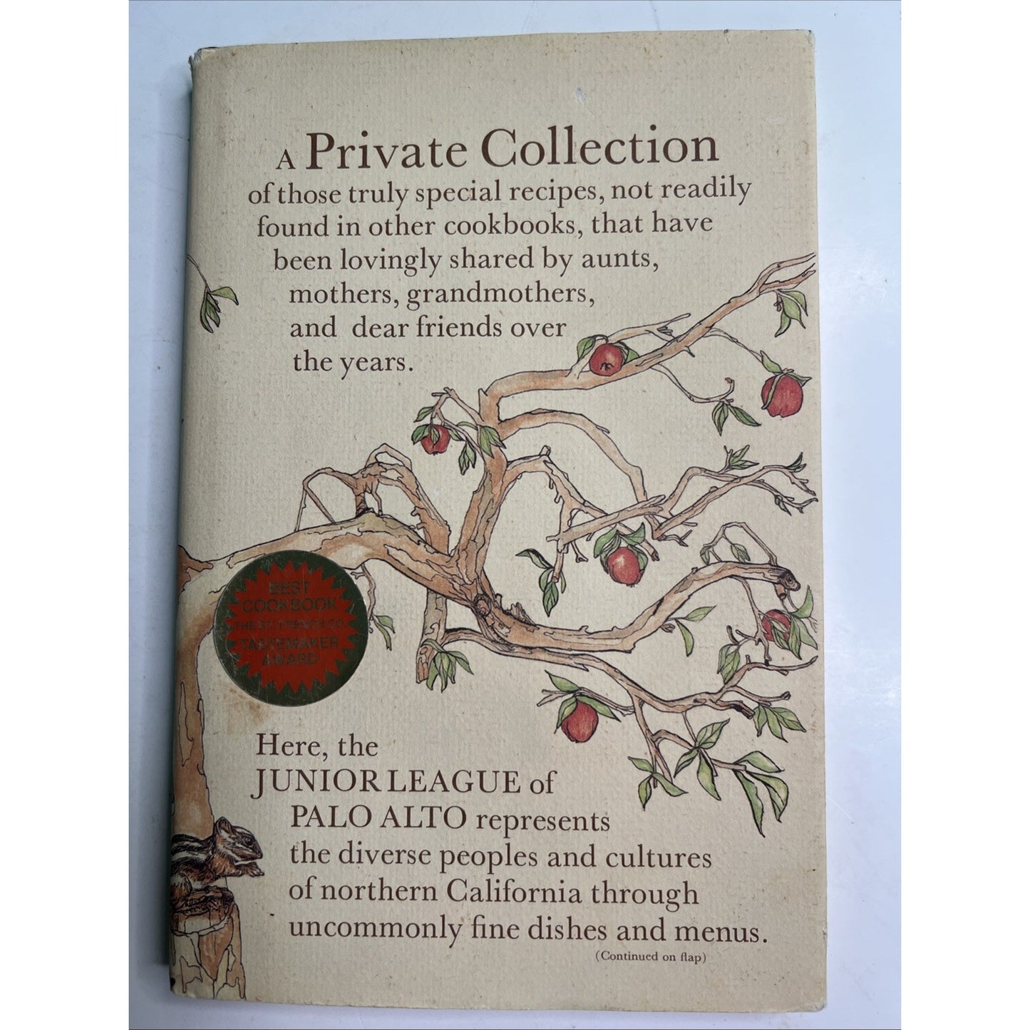 PRIVATE COLLECTION RECIPES JUNIOR LEAGUE PALO ALTO Bonnie Stewart Mickelson HC