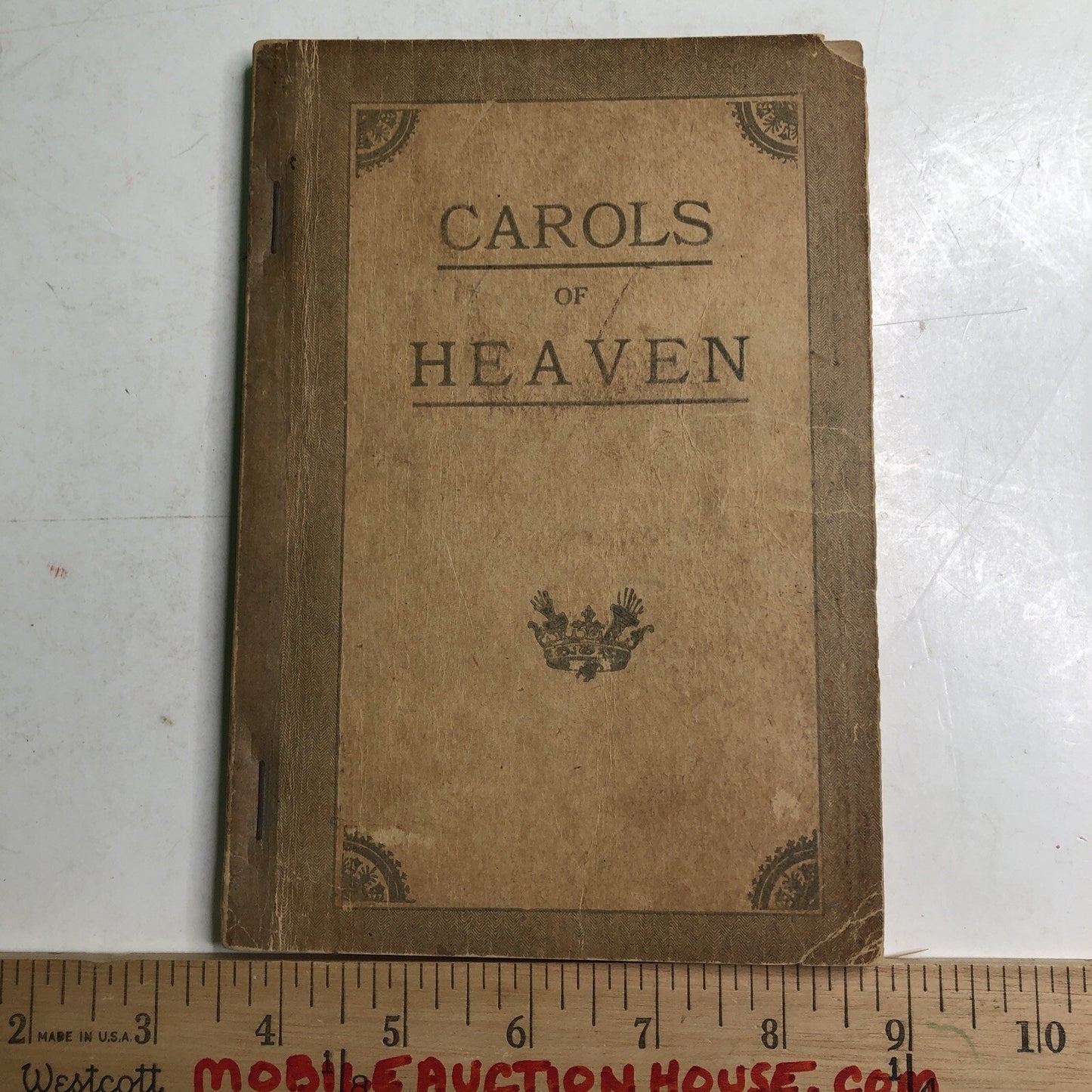 Vintage Carols Of Heaven Songbook Paperback Alabama Ala AL Music Hymnal History