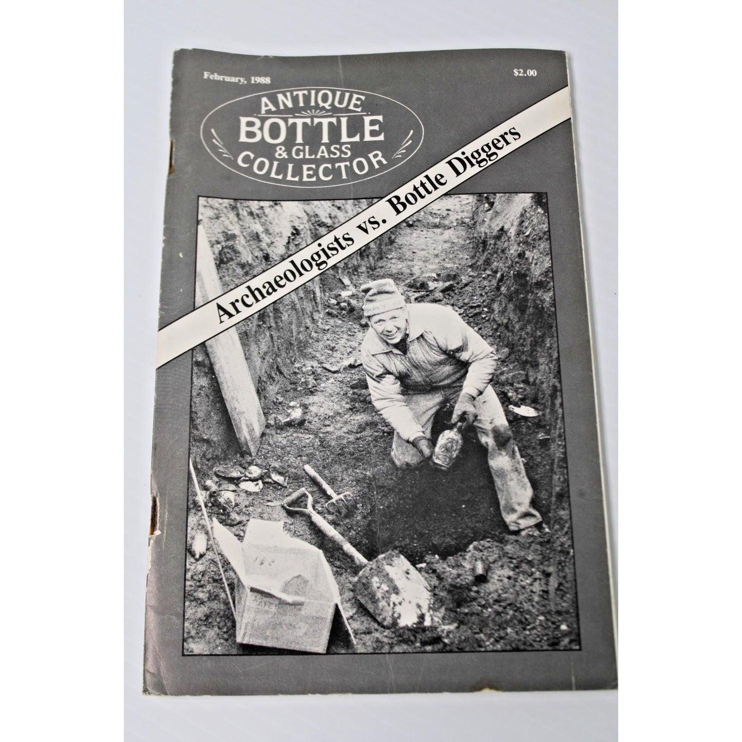 Lot of 5 Issues "Antique Bottle & Glass Collector" Jan-Mar, July & Aug 1988