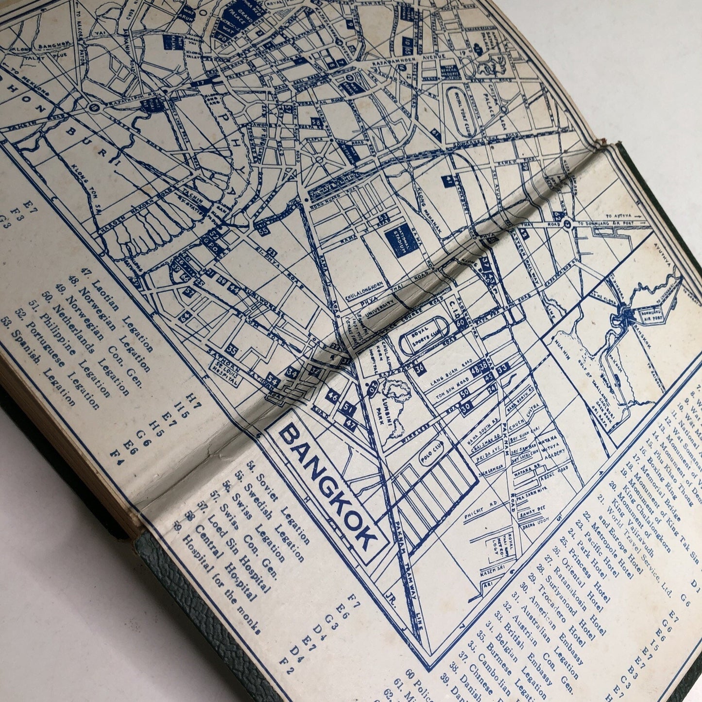 A New Guide to Bangkok - KIM KOSIYABONGS, JAIVID RANGTHONG - 3rd Edition 1954