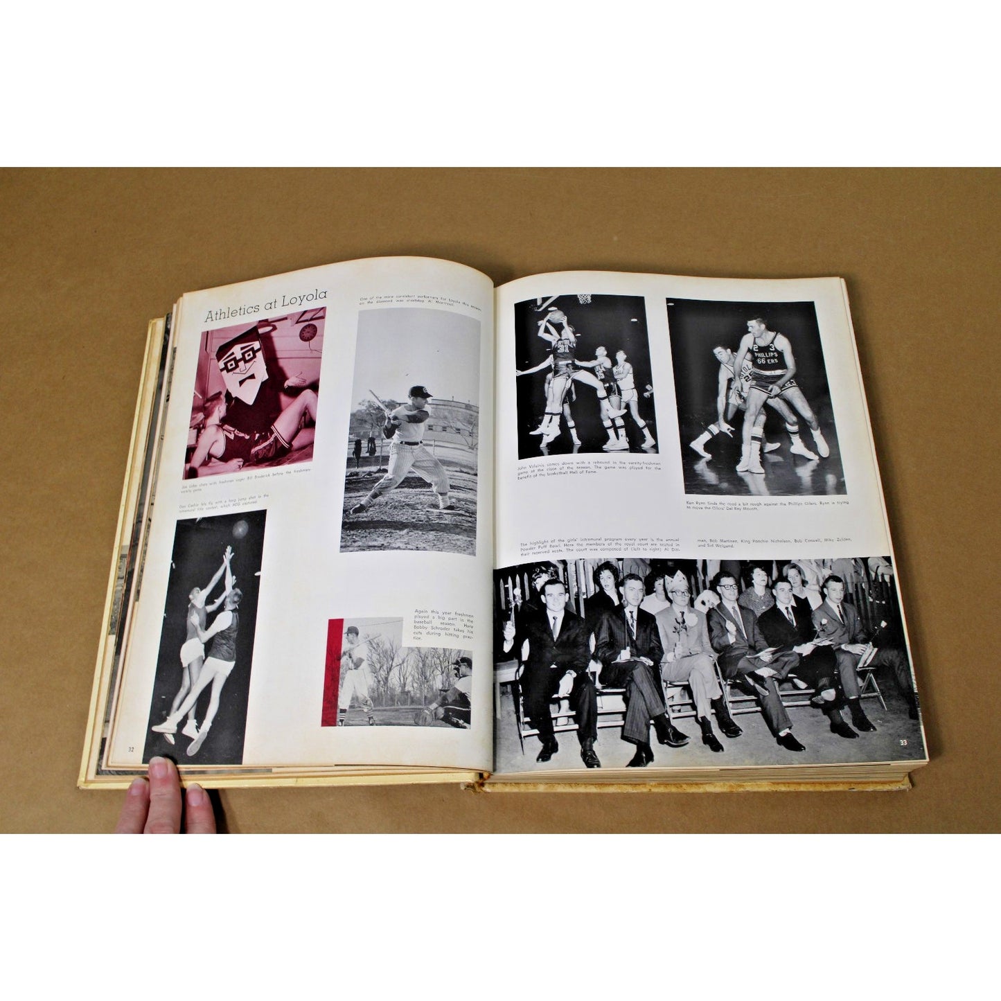 1963 Loyola University at New Orleans "The Wolf" Vintage Yearbook