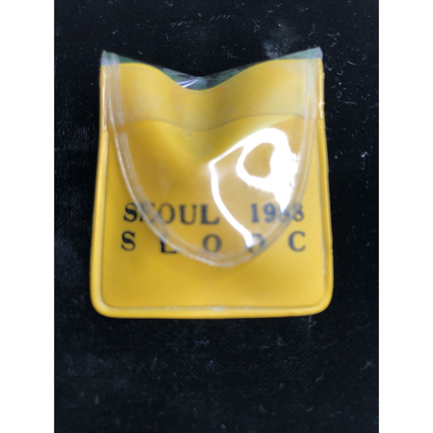 Vintage 1988 Olympics Seoul Hodori The Tiger Mascot Enamel Pin SLOOC
