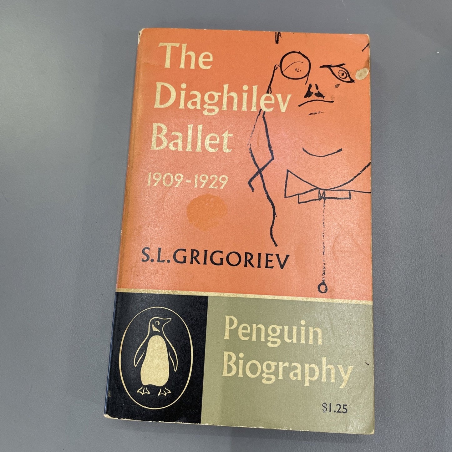 Diaghilev Ballet (1909-1929) By S.L. Grigoriev 1960 Paperback Biography Illus.