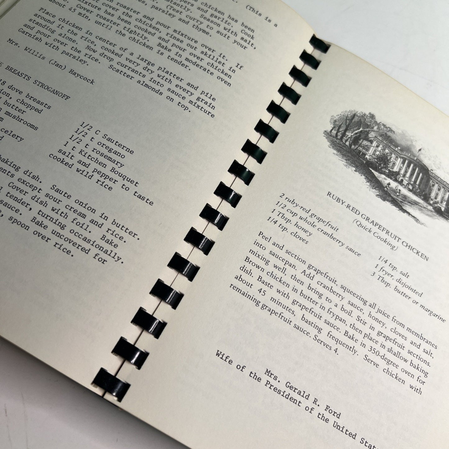 Officers' Wives Club Cookbook: A Collection of Recipes Ft. Rucker Alabama 1975