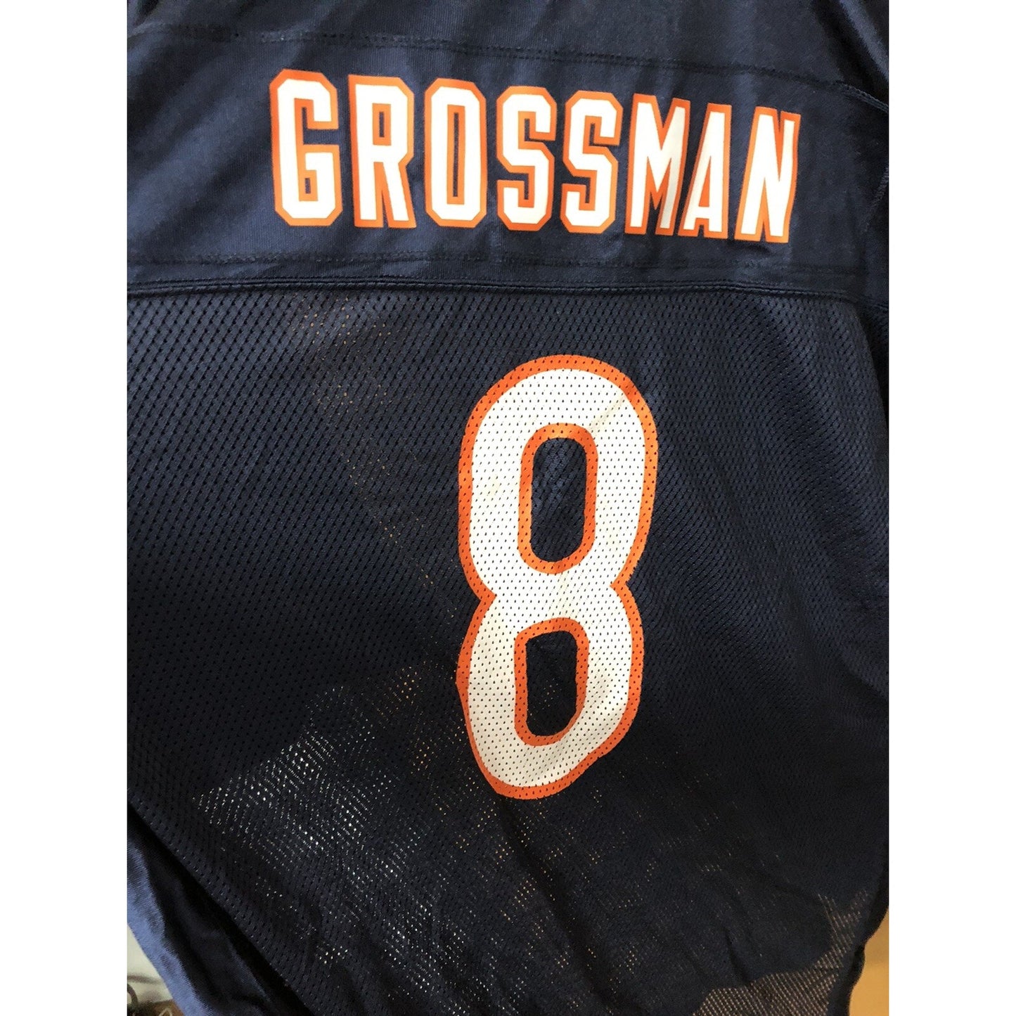 Reebok NFL Equipment Grossman #8 XL Jersey Shirt 100% Nylon