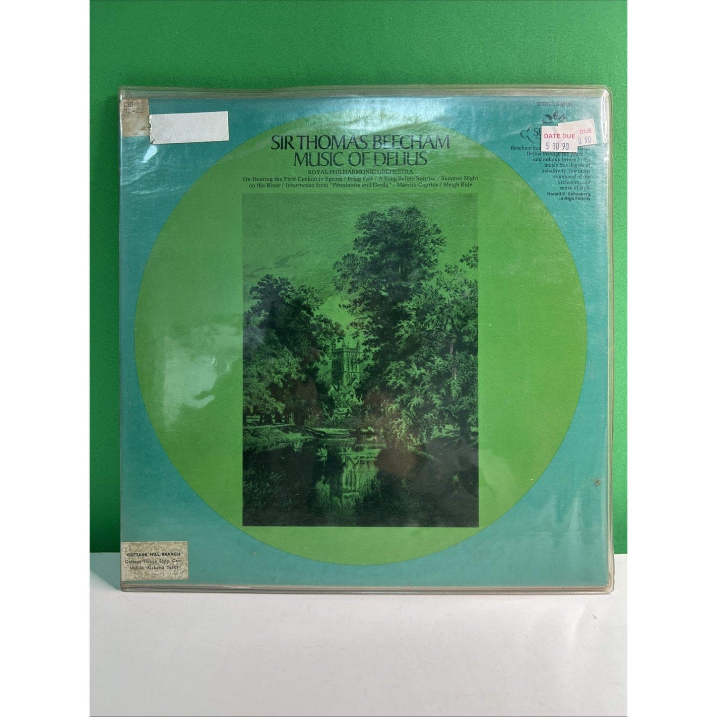 Frederick Delius Sir Thomas Beecham Royal Philharmonic Orchestra Music Of Delius