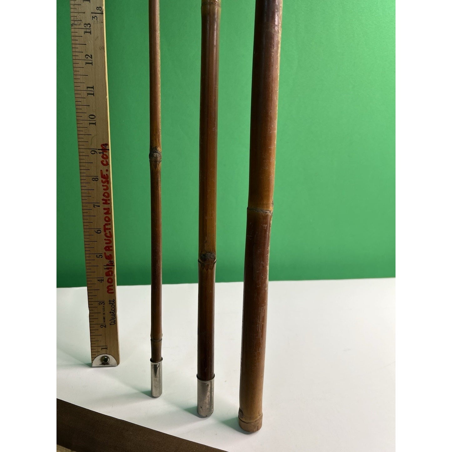 Vintage Heddon 12’ Bamboo Fishing Rod Pole