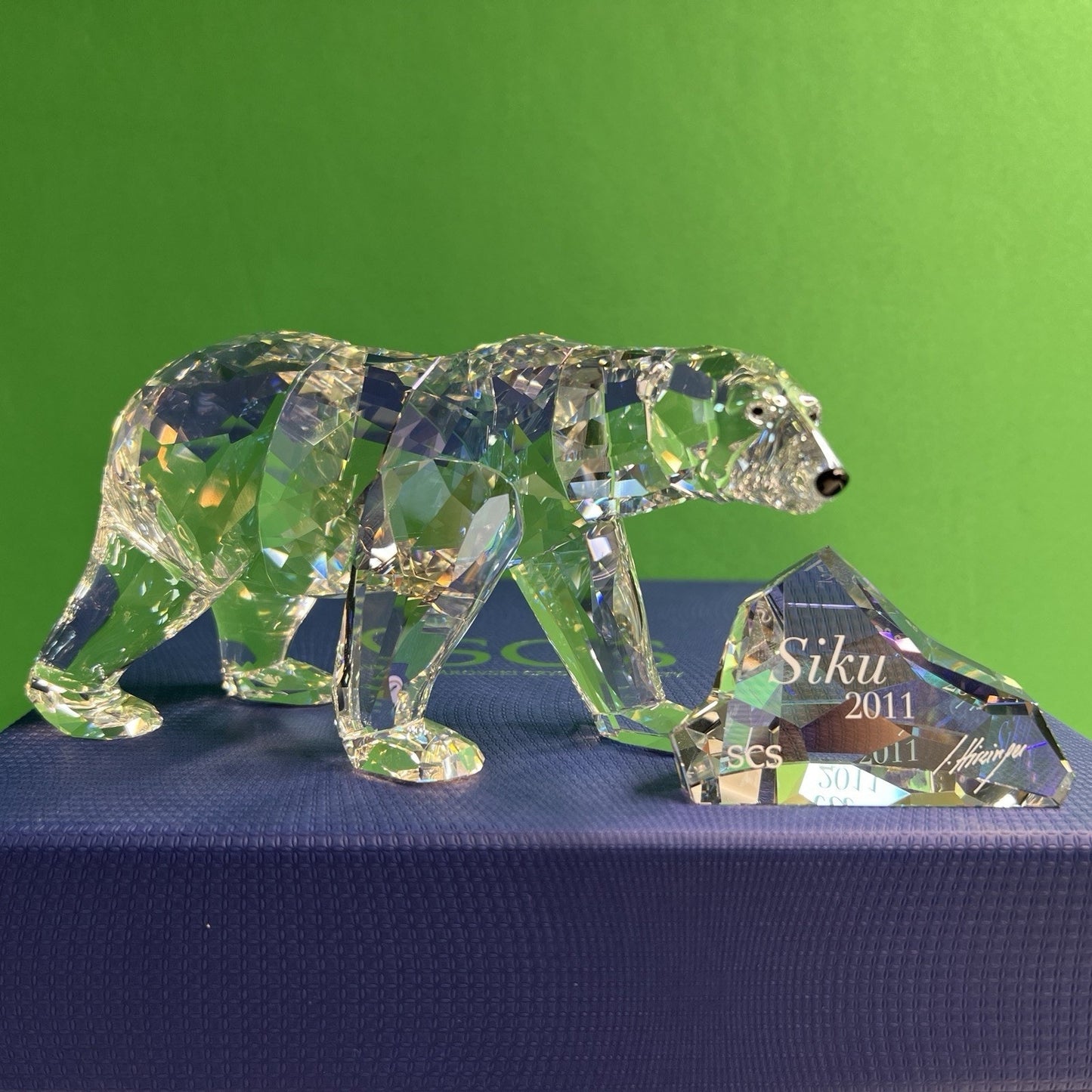 Swarovski SCS 2011 Annual Edition Siku Polar Bear Crystal Figurine 1053154