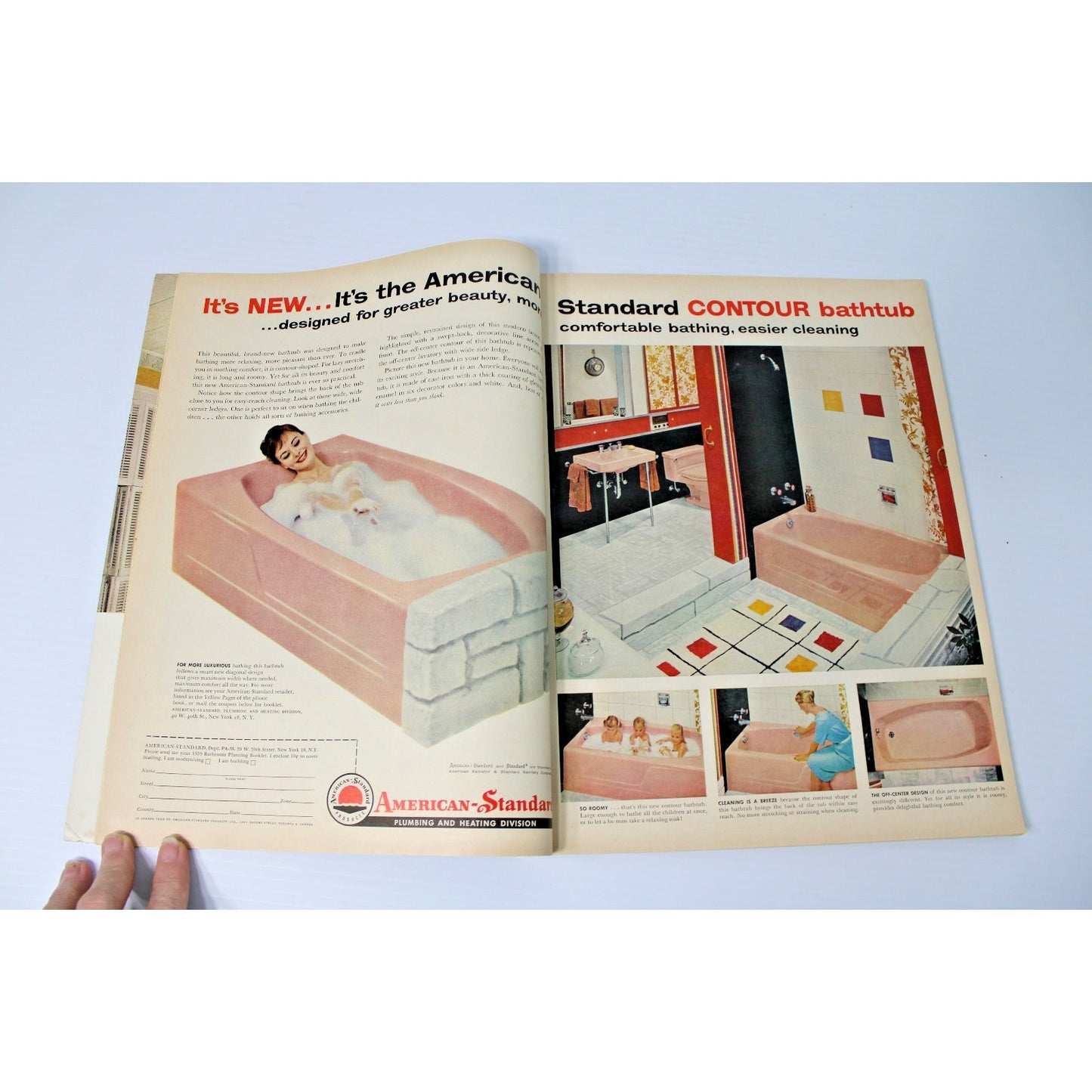 1959 March The American Home Magazine- MCM Decor, Home Design, Recipes, Gardens