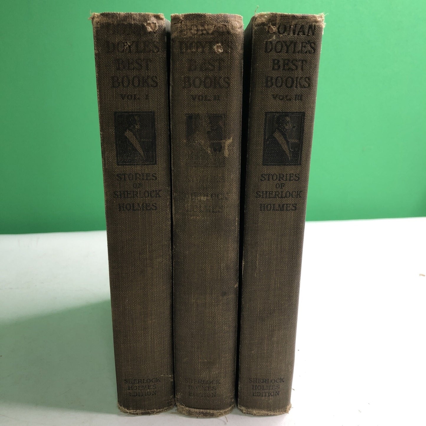 Conan Doyle's Best Books Detective Mystery Sherlock Holmes Vols. 1, 2 & 3