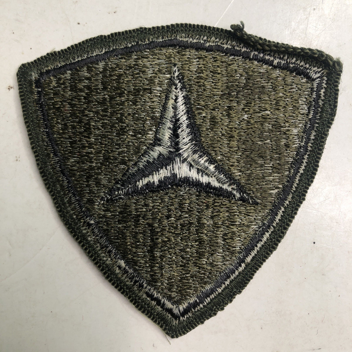USMC 3rd Marine Division Embroidered PATCH Subdued OD Green 3d MarDiv Marines
