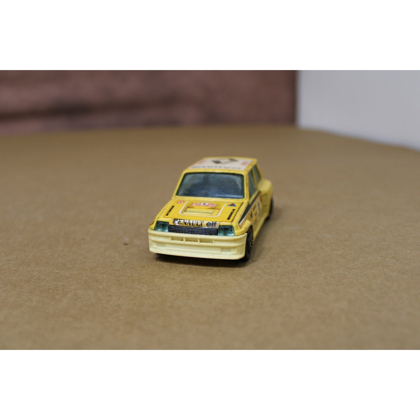 Vintage 1/43 Car, Bburago Burago–Renault 5 R5 Turbo Montecarlo #9 (Italy)