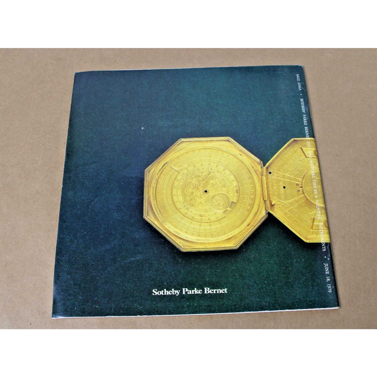 Sotheby Parke Bernet Auctions: FINE WATCHES, CLOCKS, SCIENTIFIC INTRUMENTS 1979