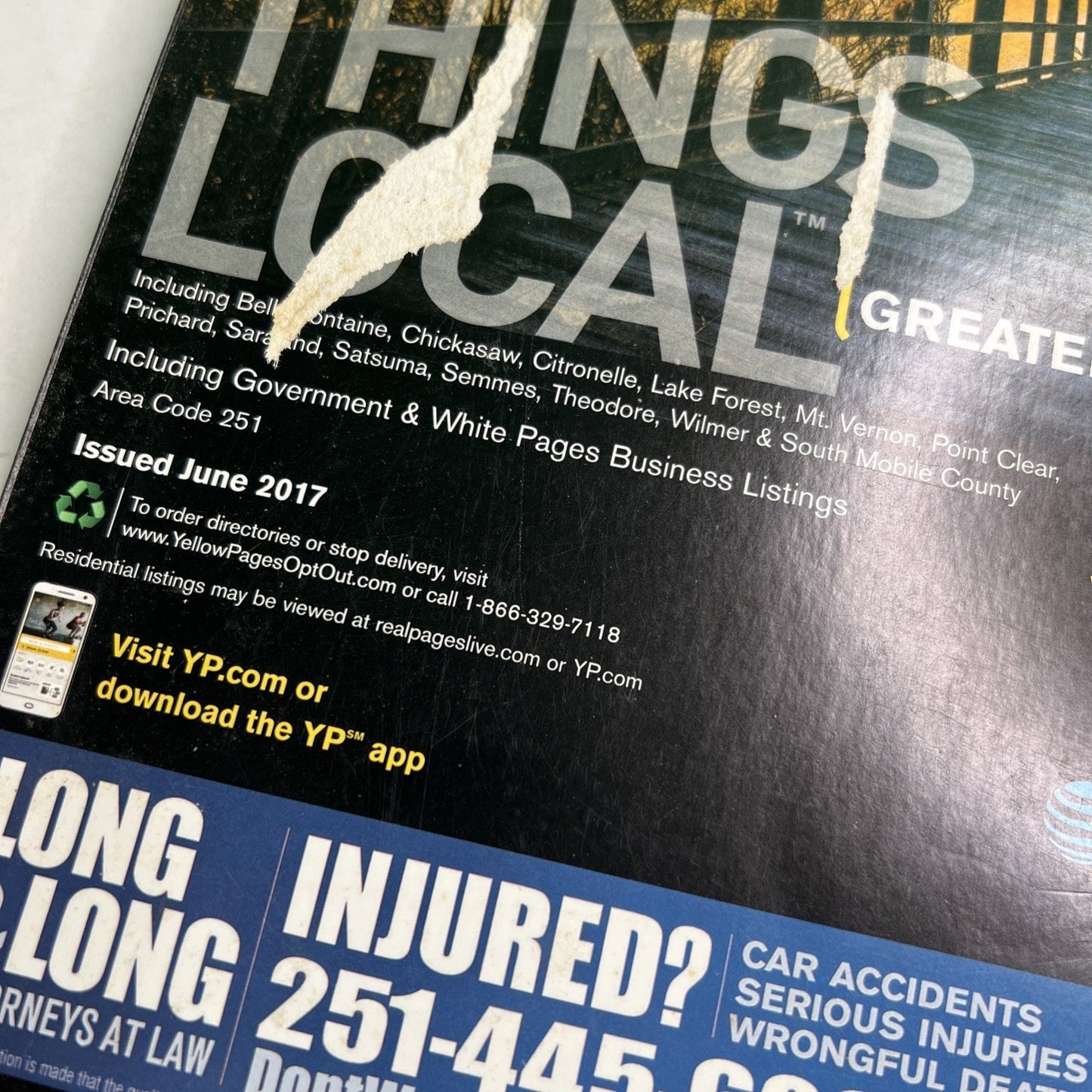 Real Yellow Pages Yellowbook Phone Book 2017 Local Directory Mobile