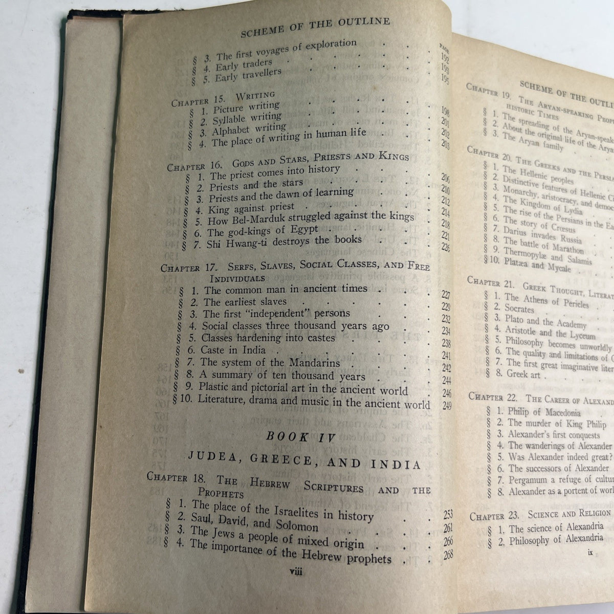 The Outline of History by H.G. Wells Edition 1931 HC Book New And Revised