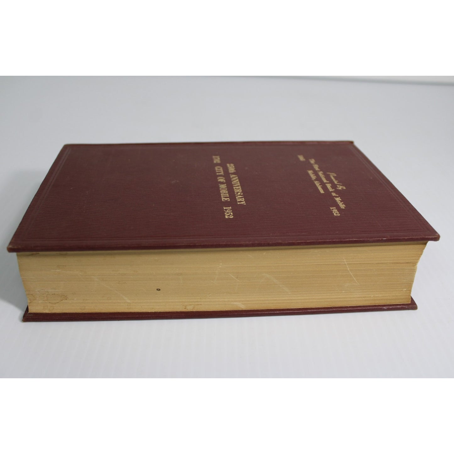 Vintage 1952 Colonial Mobile Peter Hamilton Alabama History First National Bank