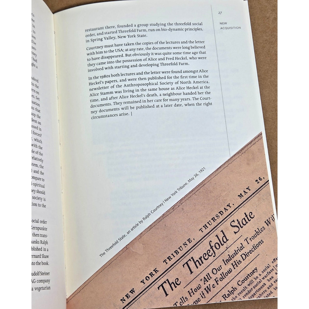 Rudolf Steiner Archivmagazin: Rare Hand-Stitched Anthroposophy Archival Journal