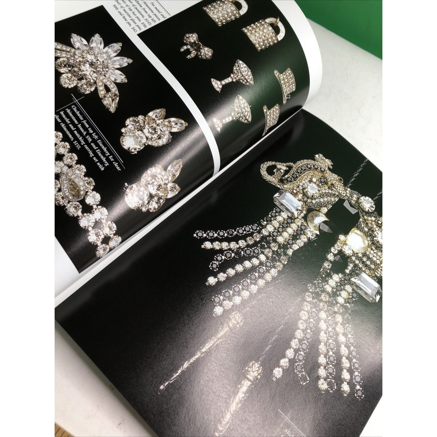 RHINESTONE JEWELRY: A PRICE AND IDENTIFICATION GUIDE By Leigh Leshner 2003 PB